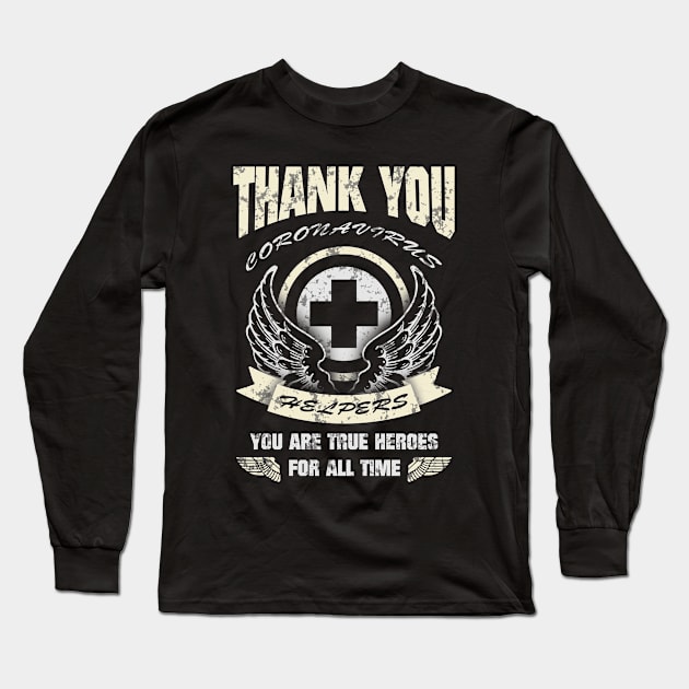 Coronavirus helpers! Long Sleeve T-Shirt by Painatus